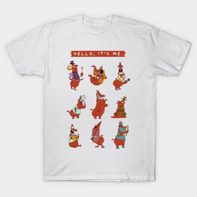 The Red Guy T-Shirt by IceColdTea